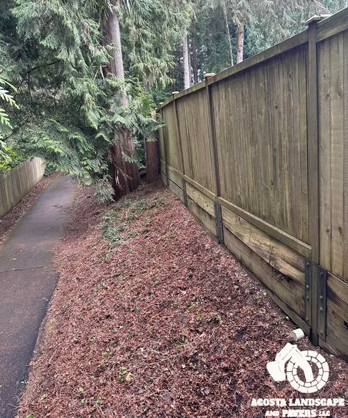 Retaining Wall & Fencing Project